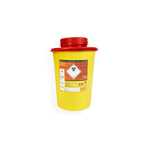 Safebox Naaldencontainer VITAL 2,2 ltr.  Geel