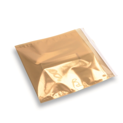 Folie envelop Goud transparant 220x220mm