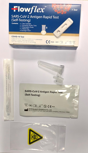 FlowFlex SARS-CoV-2 Antigen sneltest