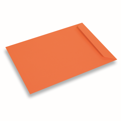 Gekleurde papieren envelop A4+ Oranje